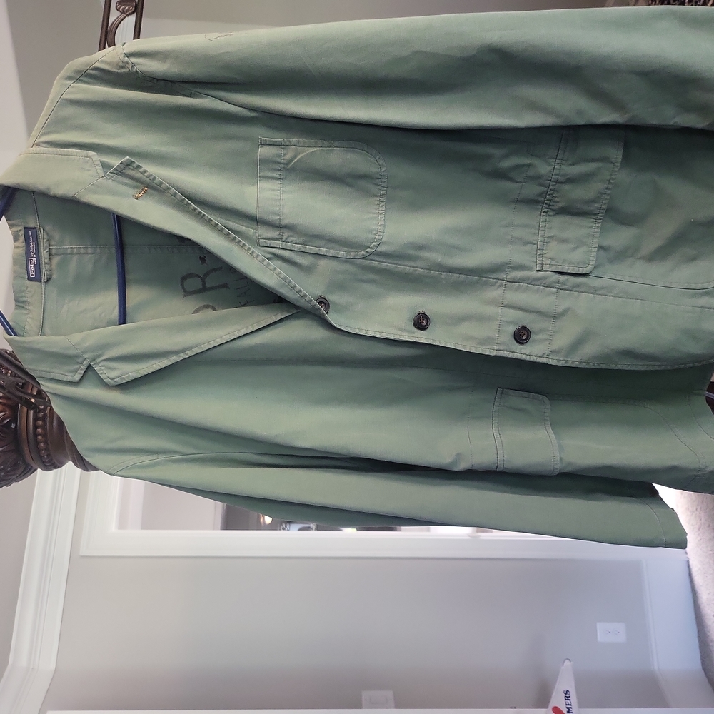 Ralph Lauren Olive Drab Military 196 Fallen Angel 11th Airborn Cotton Blazer